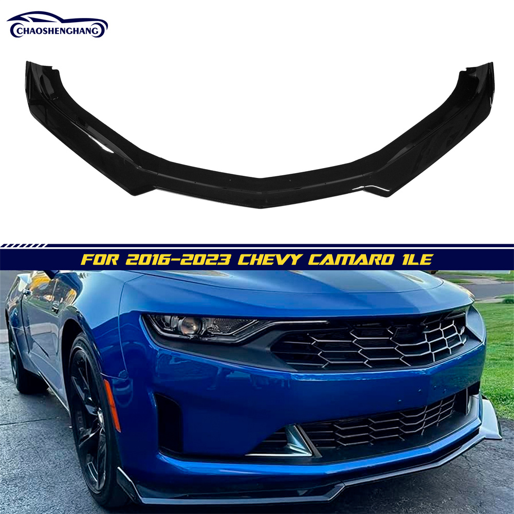 Front Bumper Lip For 2010–2024 Chevy Camaro LT, LS, RS,  SS, 1LE, ZL1