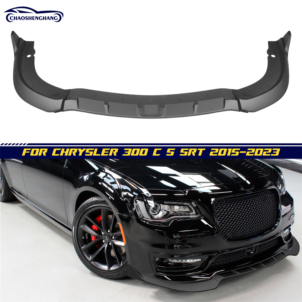Front Bumper Lip For Chrysler 300 C S 2015-2023 