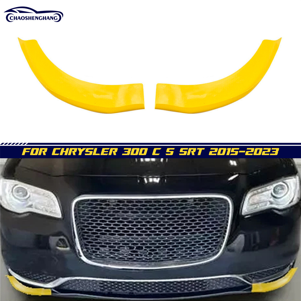 For Chrysler 300 C S SRT 2015-2023 Front Bumper Lip Splitter Trim Cover For Chrysler 300 C S SRT 2015-2023 Front Bumper Lip Splitter Trim Cover