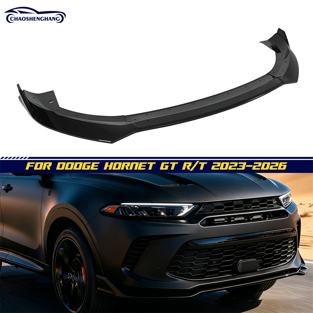 Front Bumper Lip  for Dodge Hornet GT R/T 2023 2024 2025 2026 V2 Style