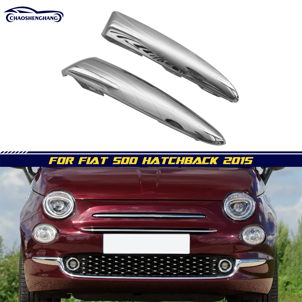 Fait 500 2015+ Front Bumper Upper Chrome Trim