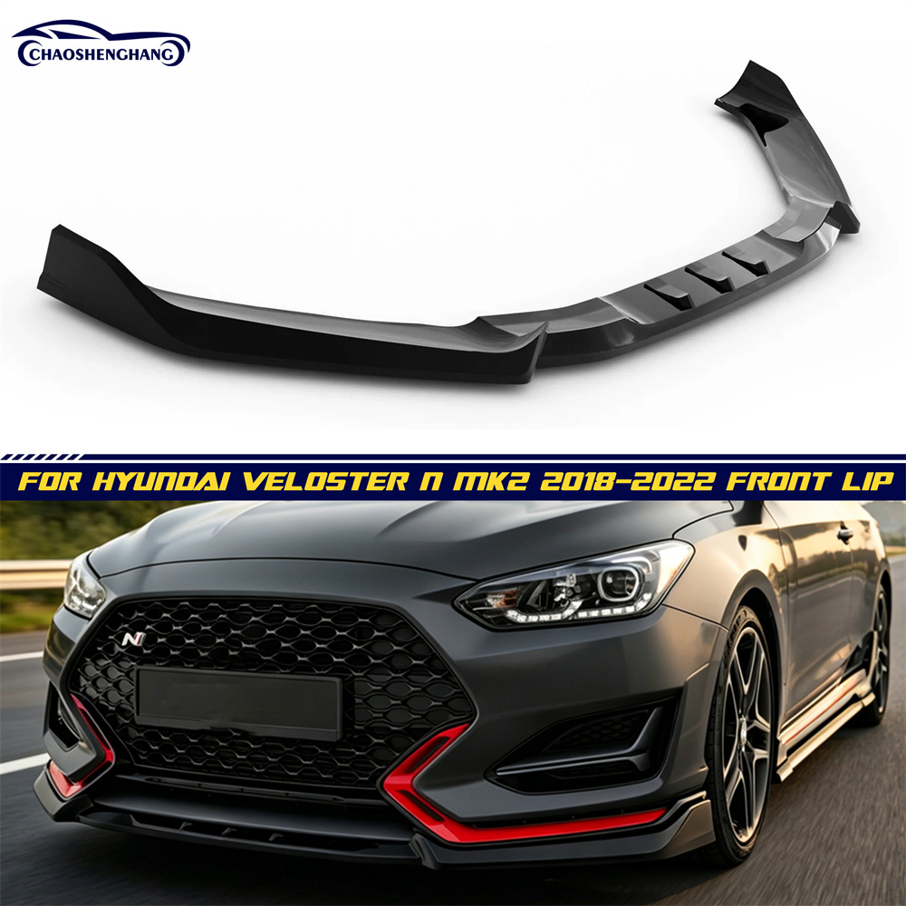 Hyundai Veloster Turbo 2013-2017 / N MK2 / 2018 - 2022 Front Lip Hyundai Veloster Turbo 2013-2017 / N MK2 / 2018 - 2022 Front Lip