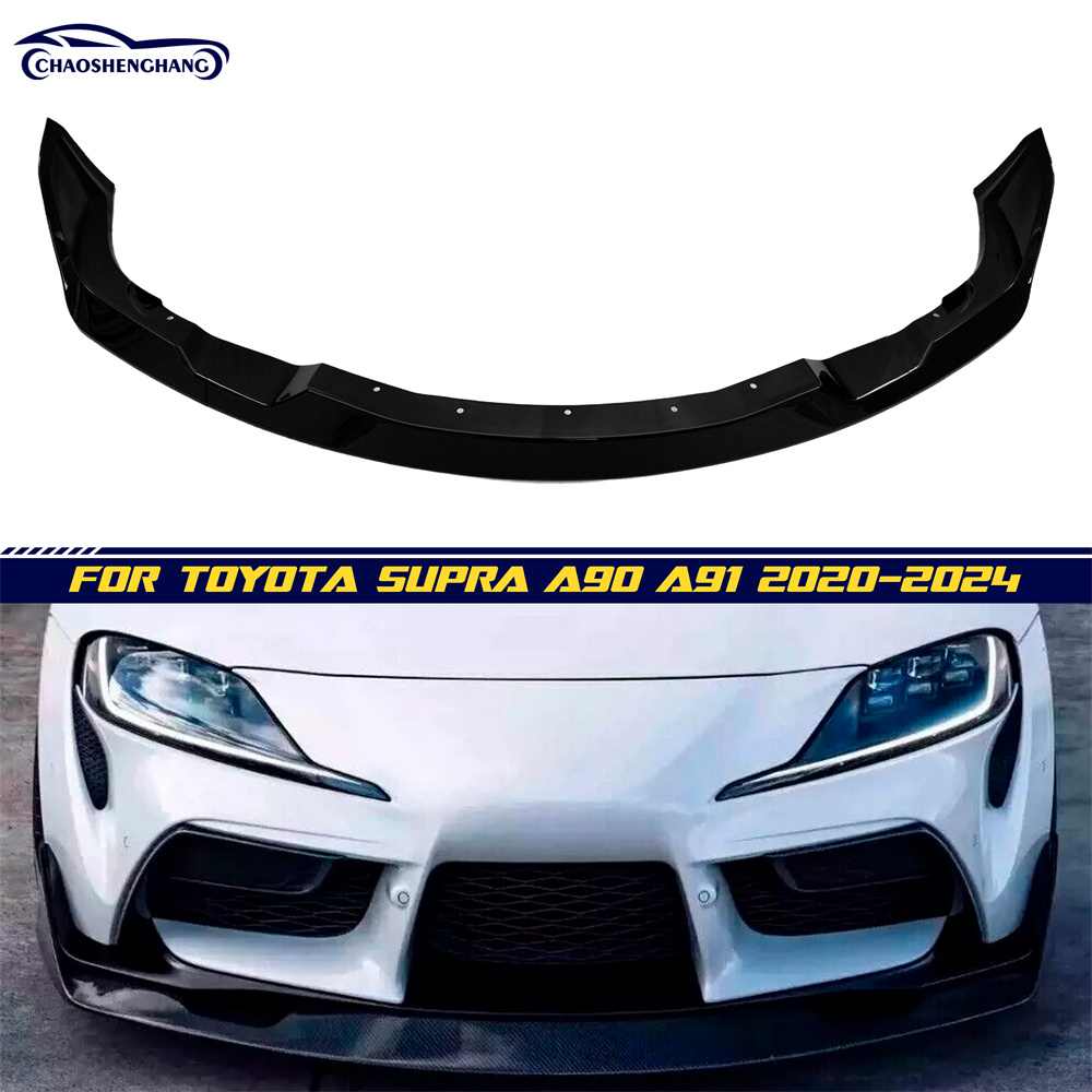 Front Bumper Lip  For Toyota GR Supra A90 A91 2020-2024