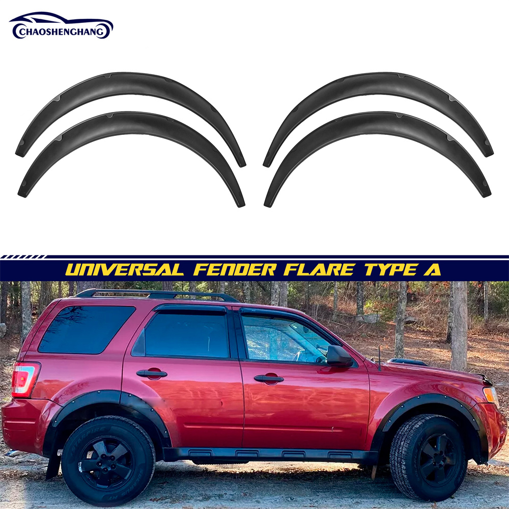 Universal Bold Muscle Wheel Arch Flare Type A (Large)