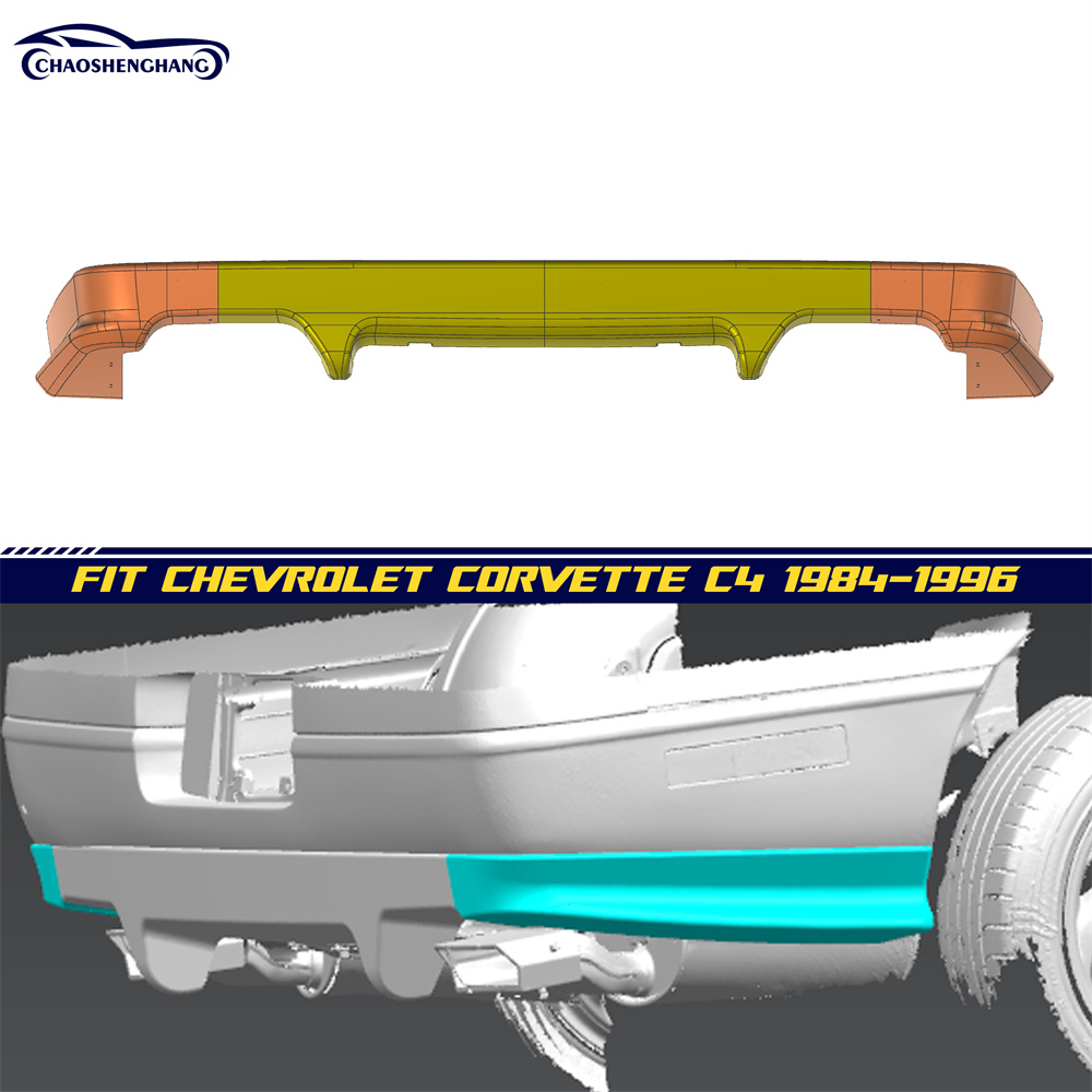 Corvette C4 Rear Diffuser 1984-1996