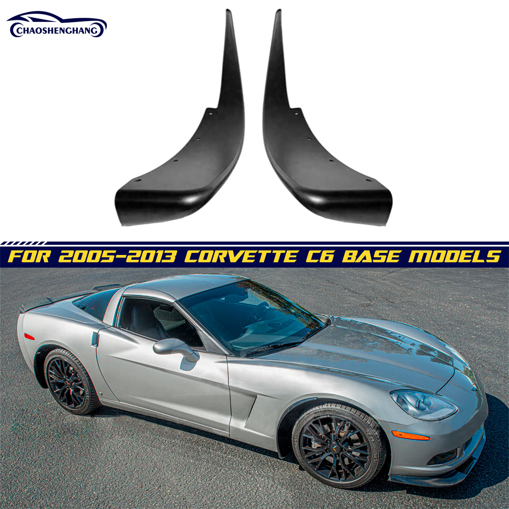 Front & Rear splash guard Fits ALL 2005-2013 Chevrolet Corvette C6 Base Models Front & Rear splash guard Fits ALL 2005-2013 Chevrolet Corvette C6 Base Models