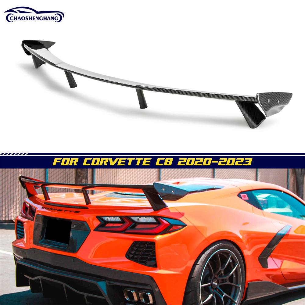 Rear Spoiler For Chevrolet Corvette C8 Z51 Style/ High Wing Style/Z06 / Z07 Style 2020-2024 Rear Spoiler For Chevrolet Corvette C8 Z51 Style/ High Wing Style/Z06 / Z07 Style 2020-2024