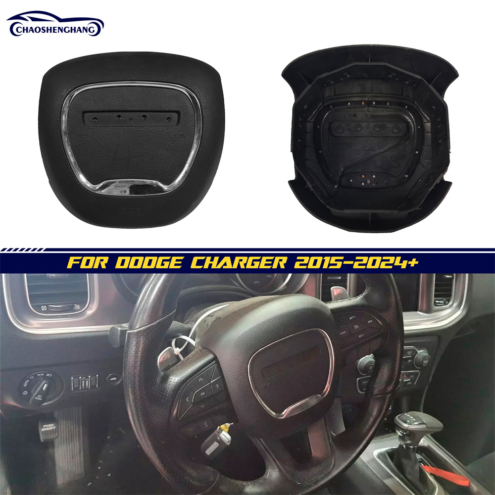 Carbon Fiber Pattern & Leather Texture Interior Trim Kit for 2015-2024 Dodge Charger – Interior Accessories
