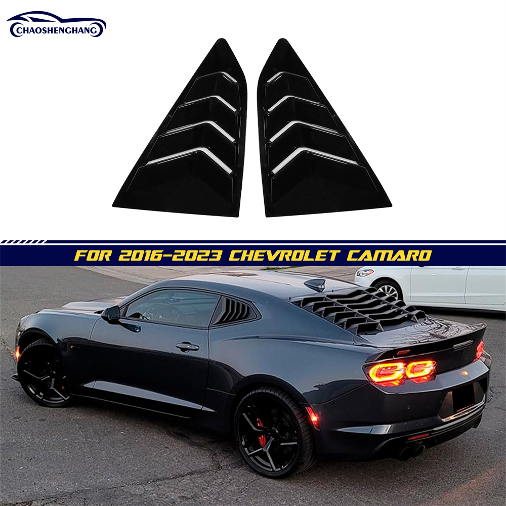 Side Window Louvers Cover for 2016-2023 Chevrolet Camaro