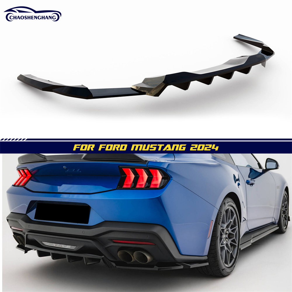For 2015-2024 Ford Mustang Rear Diffuser