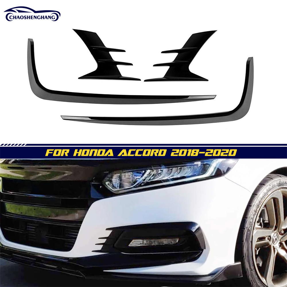 Honda Accord Precision Molded Front Fog Light Eyebrow Trim