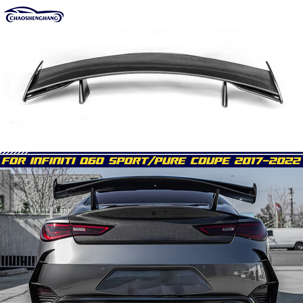 Rear Spoiler Wing for Infiniti Q60 Sport/Pure Coupe 2017-2022 Rear Spoiler Wing for Infiniti Q60 Sport/Pure Coupe 2017-2022