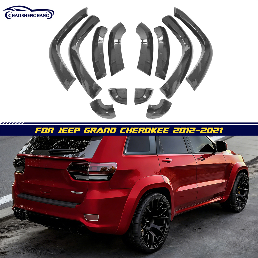 For Jeep Grand Cherokee SRT/Trackhawk Add-On / OEM Widebody Fender Flares Kit