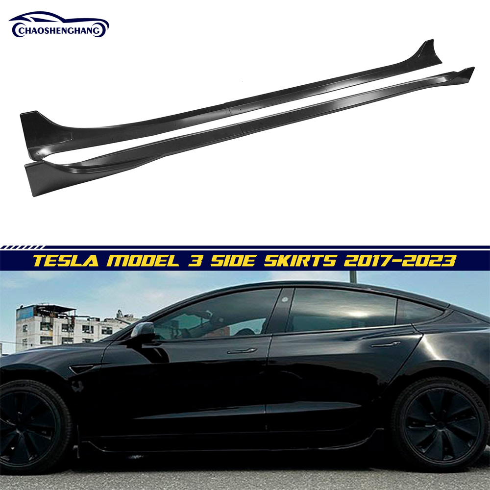 Tesla Model 3 Streamline Sport Side Skirts