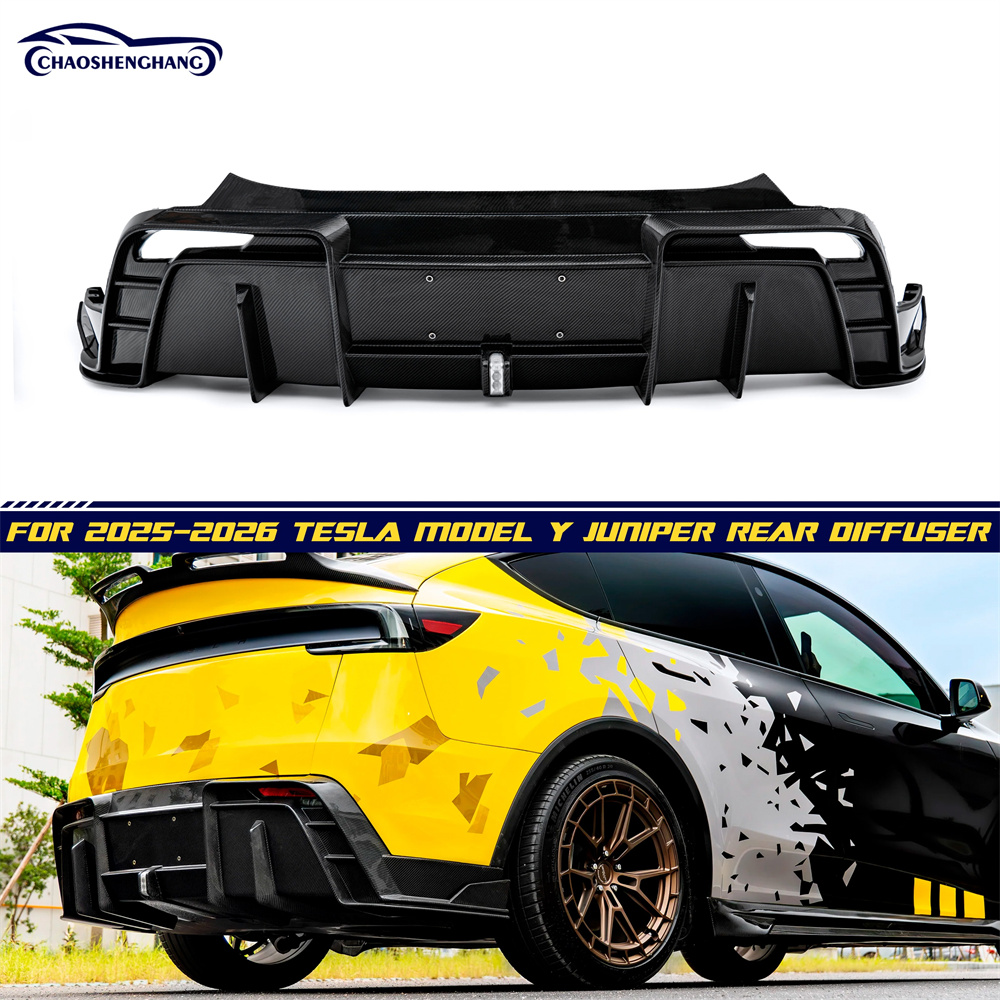 Tesla Model Y Sporty Contour Rear Diffuser