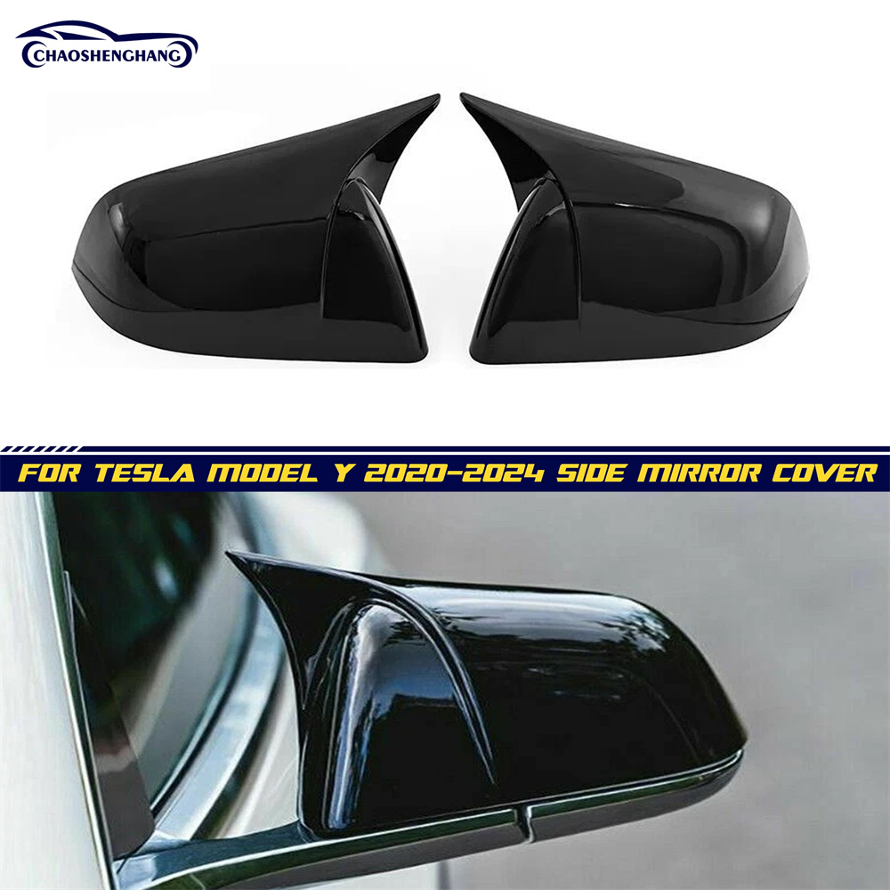 Tesla Model Y Sport Accent Mirror Covers